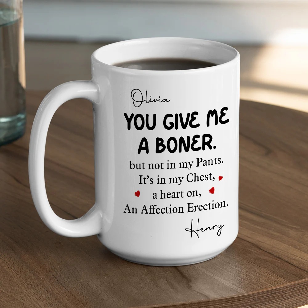 You Activate My Whole Heart - Personalized Custom Coffee Mug - Image 6