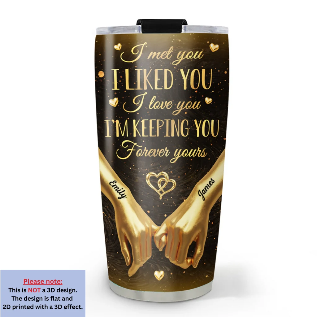 You And Me Keep Love To Last - Personalized Custom Tumbler - Image 6