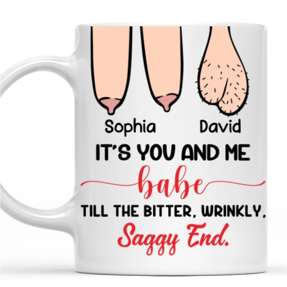 You And Me - Personalized Custom Coffee Mug - Image 6