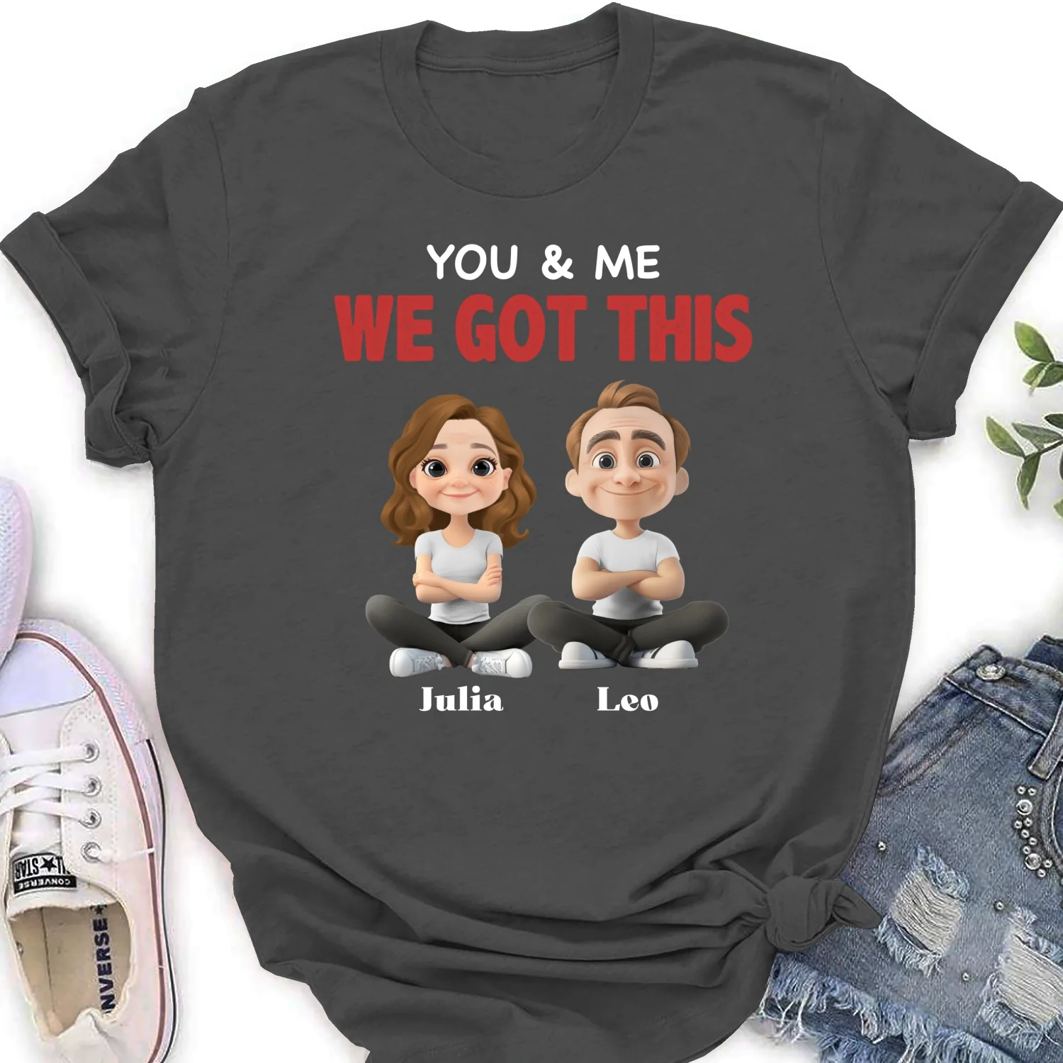 You And Me - Personalized Custom Shirt - Image 15