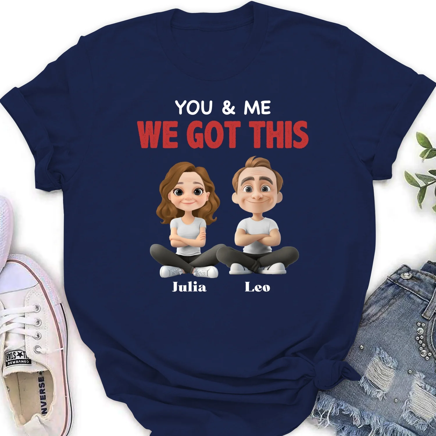 You And Me - Personalized Custom Shirt - Image 16