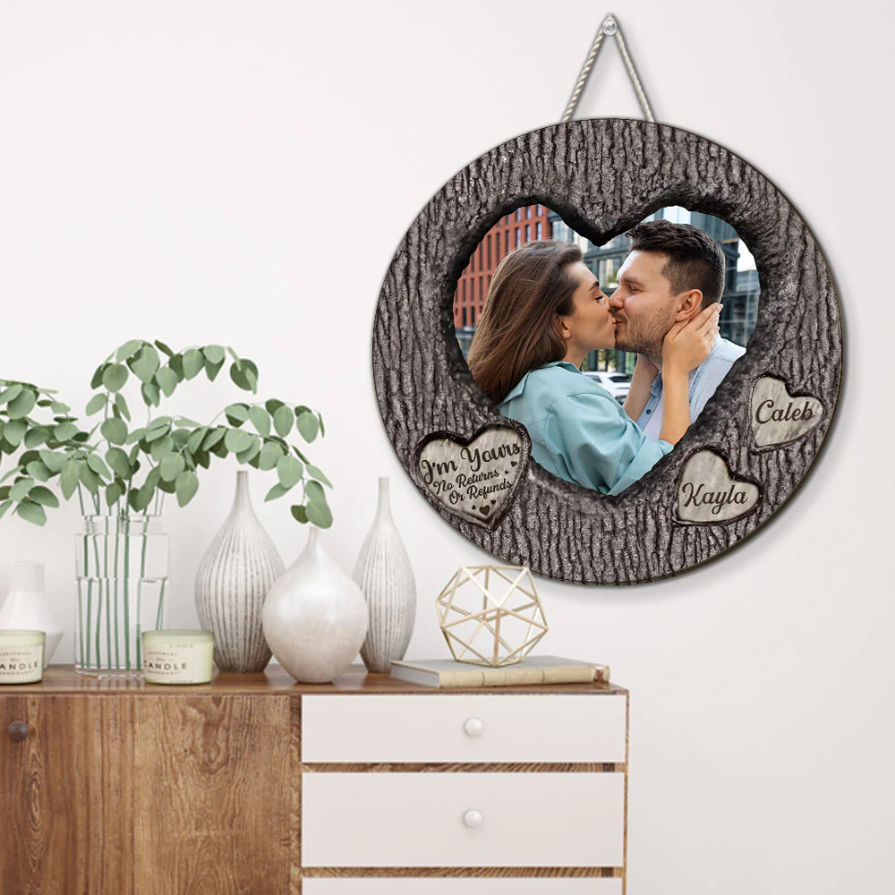 You And Me - Personalized Custom Wood Sign - Image 2
