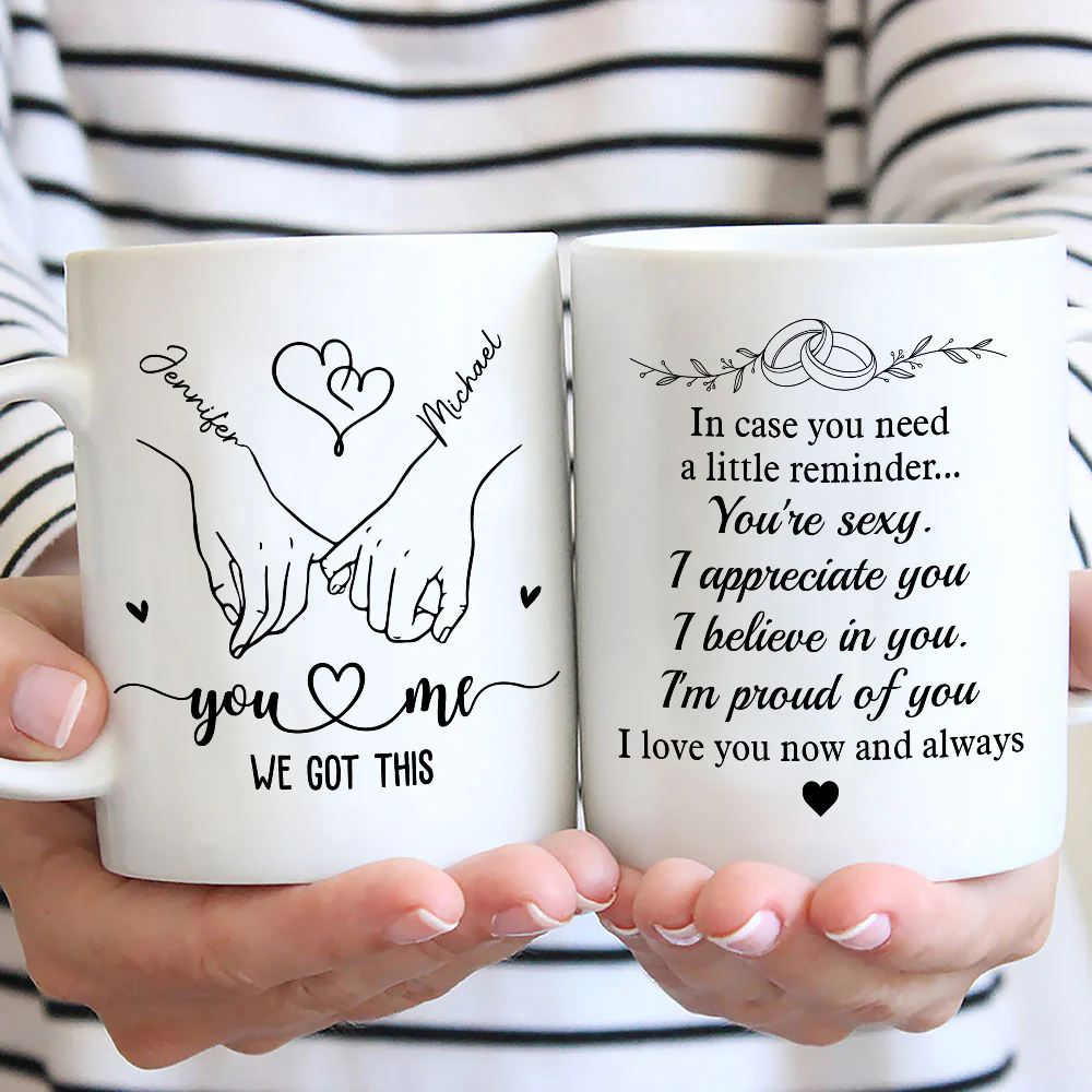 You And Me We Got This - Personalized Custom Coffee Mug - Image 2