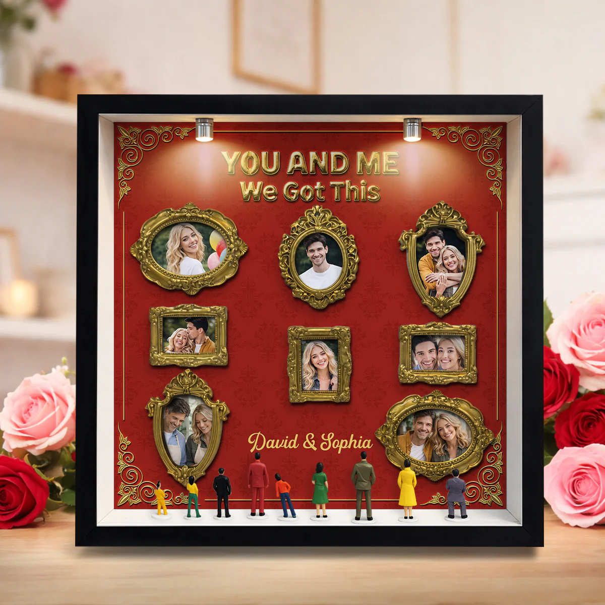You And Me We Got This - Personalized Custom Museum Frame