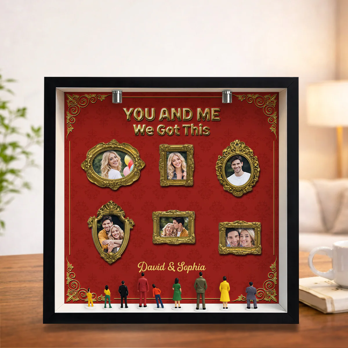 You And Me We Got This - Personalized Custom Museum Frame - Image 2