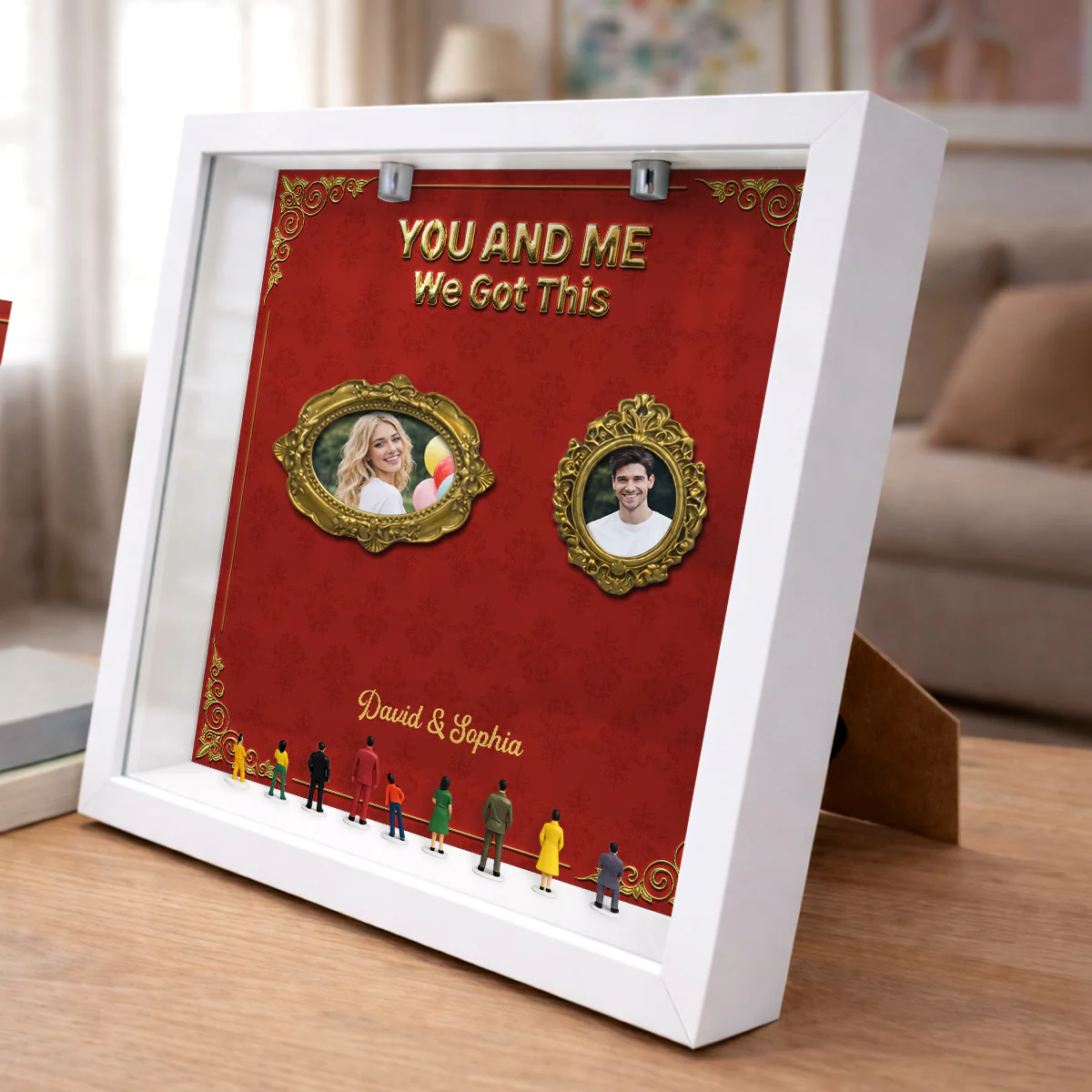 You And Me We Got This - Personalized Custom Museum Frame - Image 3