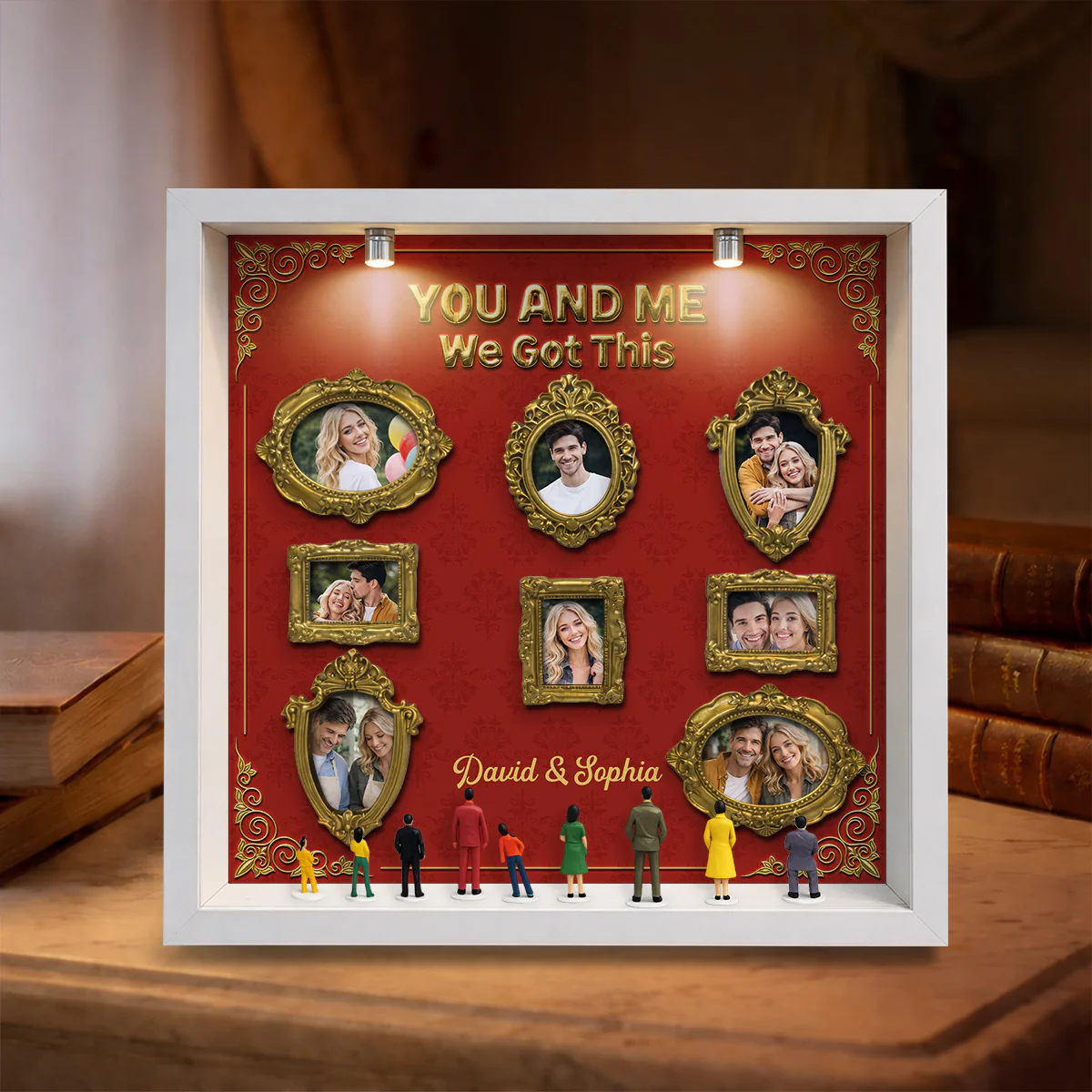You And Me We Got This - Personalized Custom Museum Frame - Image 4