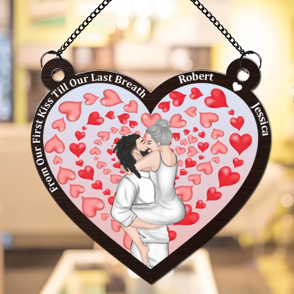 You And Me We Got This - Personalized Custom Suncatcher - Image 5