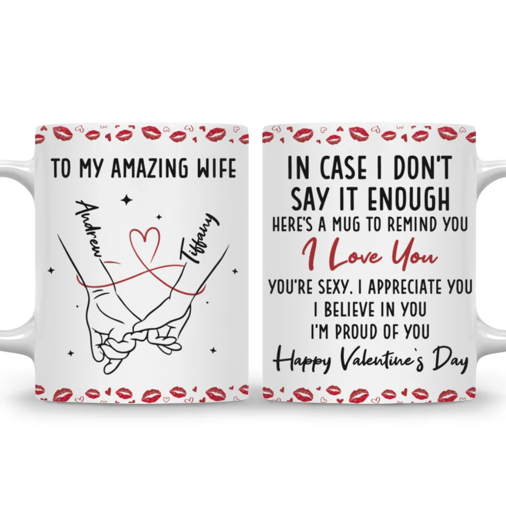 You And Me We Got This Valentine - Personalized Custom Coffee Mug - Image 7