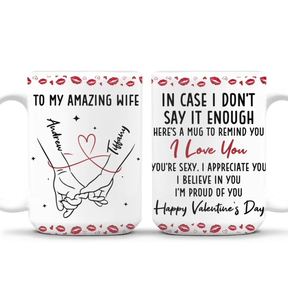You And Me We Got This Valentine - Personalized Custom Coffee Mug - Image 8