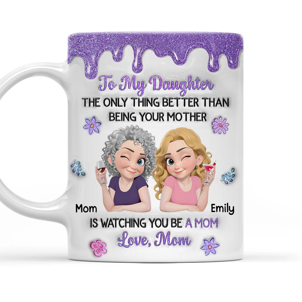 You And Your Kids - Personalized Custom 3D Inflated Effect Mug