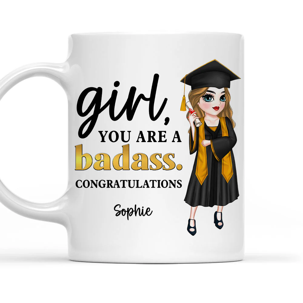 You Are A Badass - Personalized Custom Coffee Mug