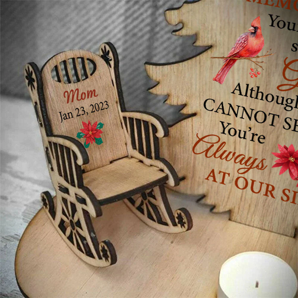 You Are Always At Our Side - Personalized Custom Candle Holder - Image 6