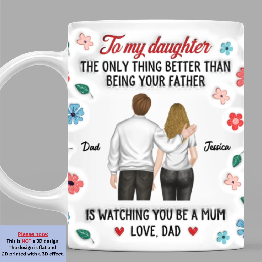 You Are An Amazing Mum - Personalized Custom 3D Inflated Effect Mug - Image 6