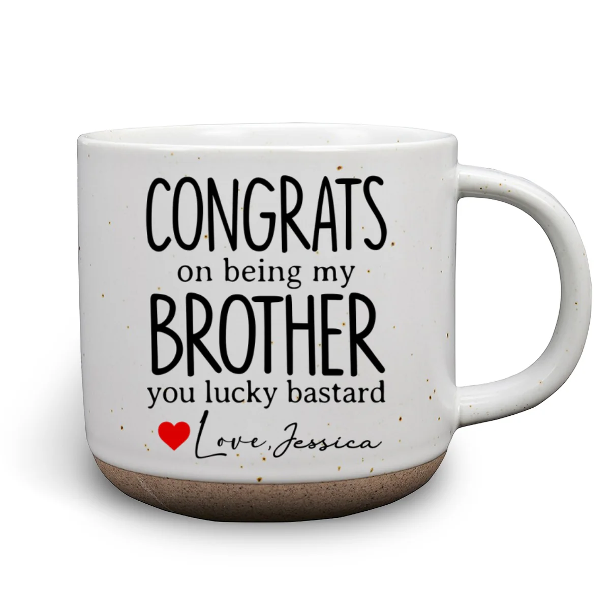 You Are An Awesome Brother - Personalized Custom Pottery Mug - Image 7