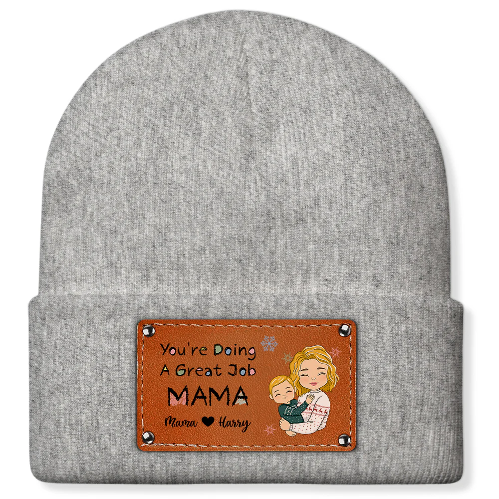 You Are Doing A Great Job - Personalized Custom Beanie - Image 2