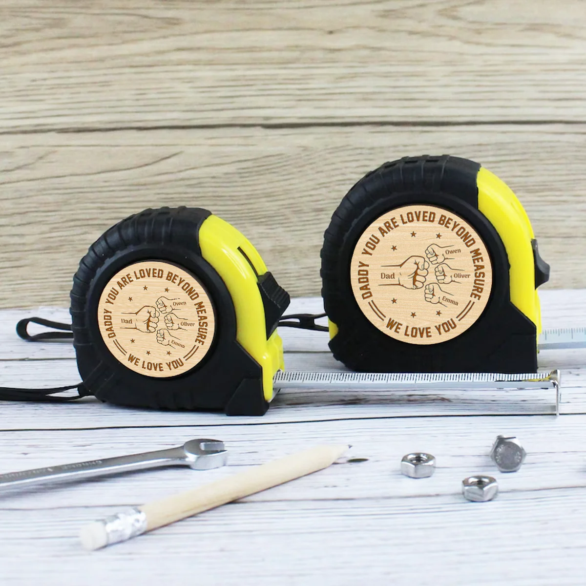 You Are Loved Beyond Measure - Personalized Custom Tape Measure - Image 2
