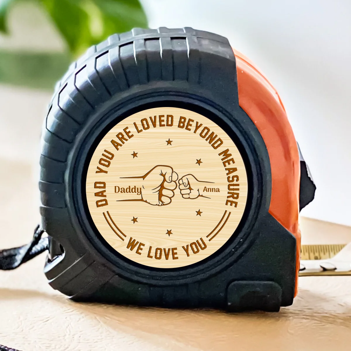 You Are Loved Beyond Measure - Personalized Custom Tape Measure - Image 6