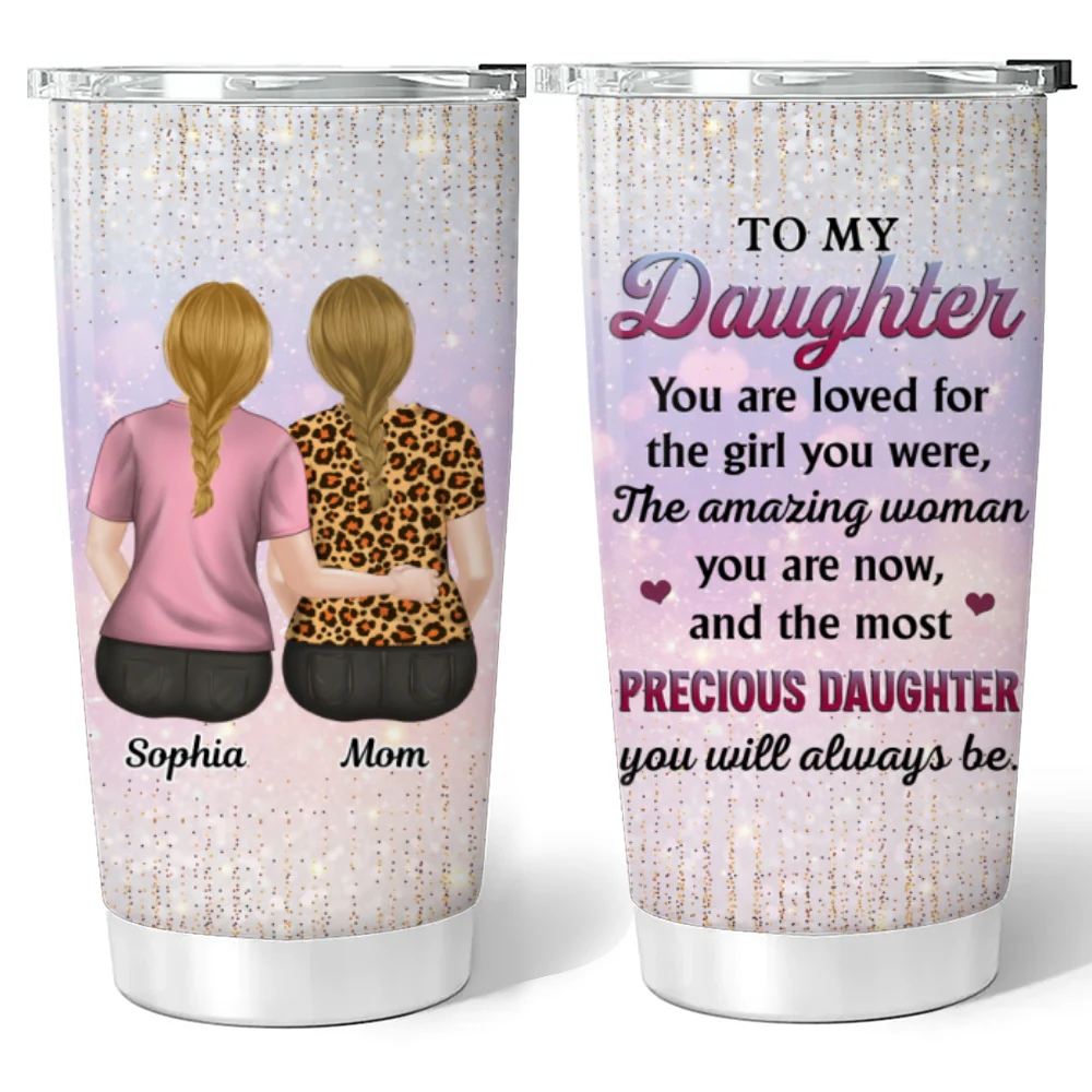 You Are Loved For - Personalized Custom Tumbler - Image 6