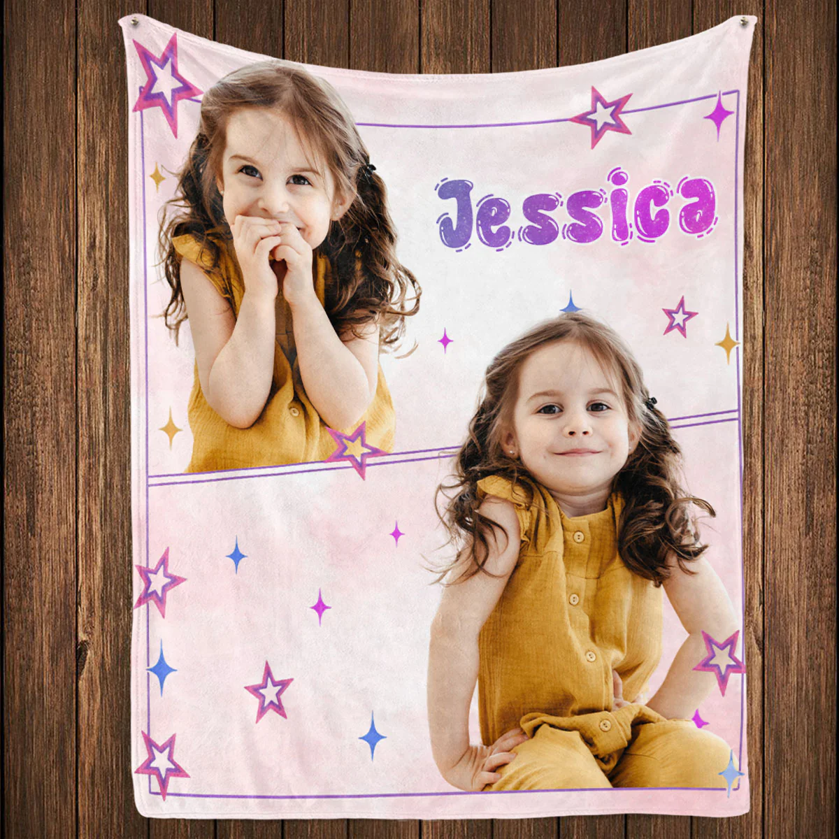 You Are Loved My Girl - Personalized Custom Fleece Blanket - Image 4