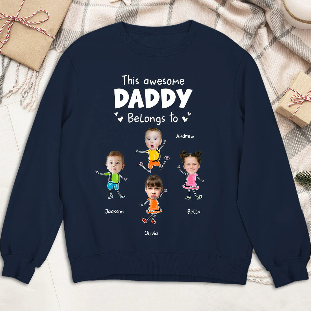 You Are My Awesome Dad - Personalized Custom Shirt - Image 3