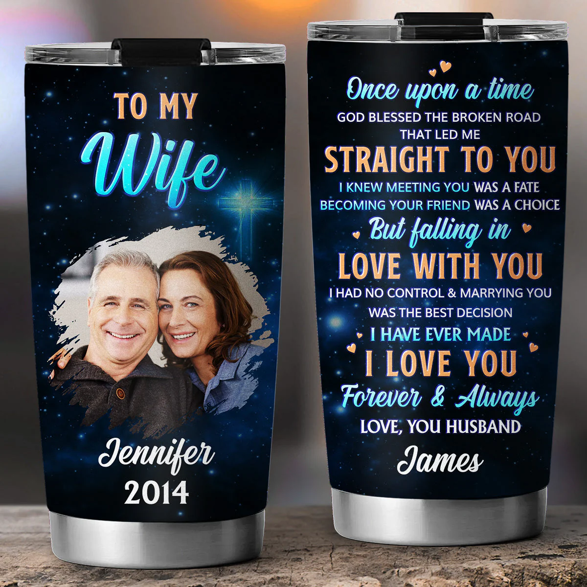 You Are My Best Choice - Personalized Custom Tumbler - Image 2
