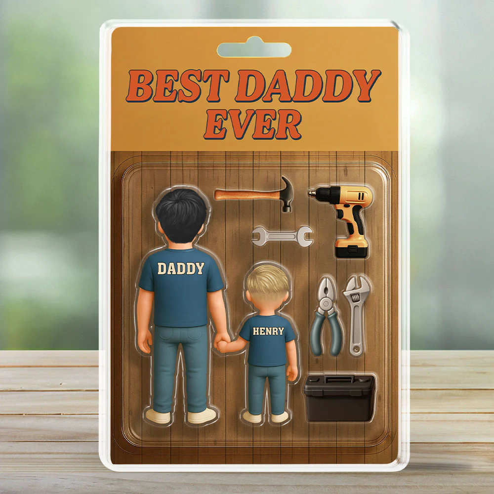 You Are My Best Dad - Personalized Custom Acrylic Plaque - Image 4
