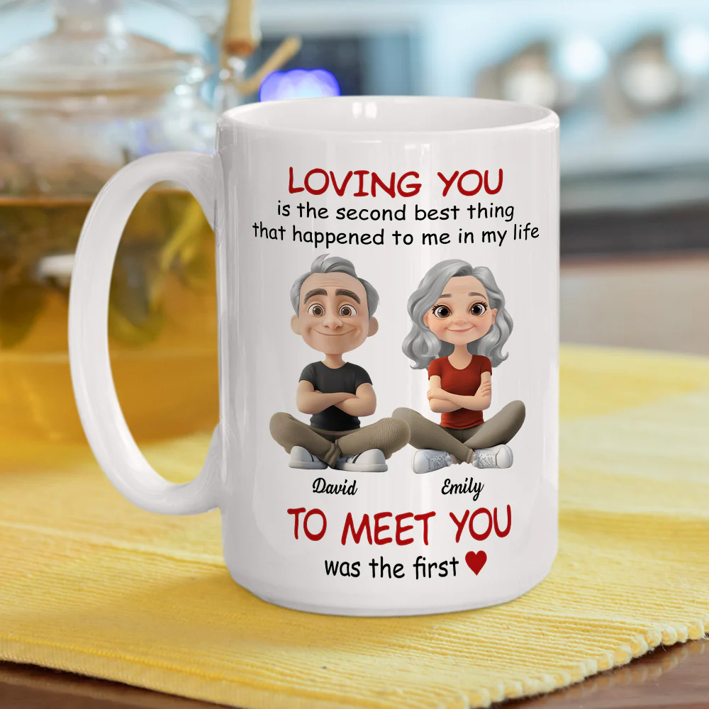 You Are My Best Thing - Personalized Custom Coffee Mug - Image 5