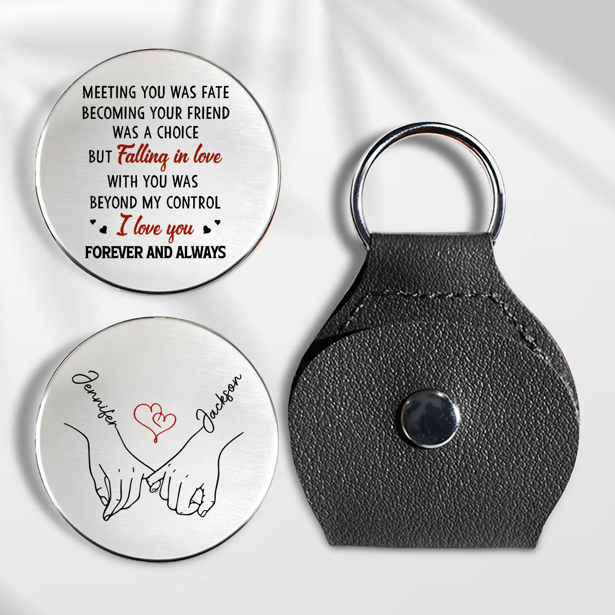 You Are My Fate - Personalized Custom Pocket Hug