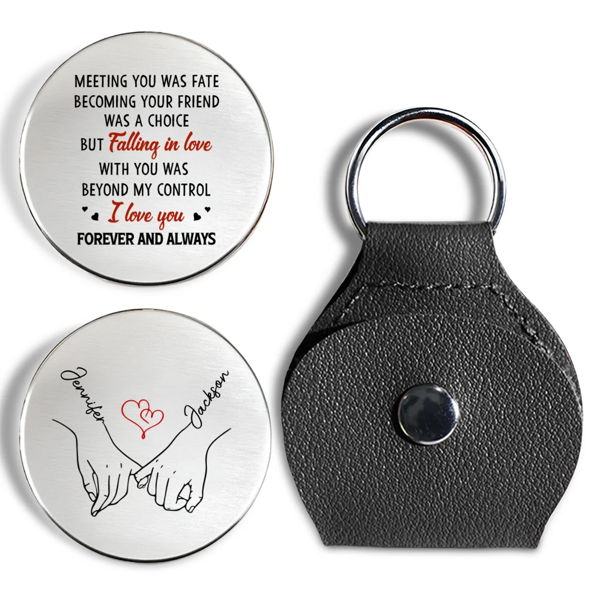You Are My Fate - Personalized Custom Pocket Hug - Image 7