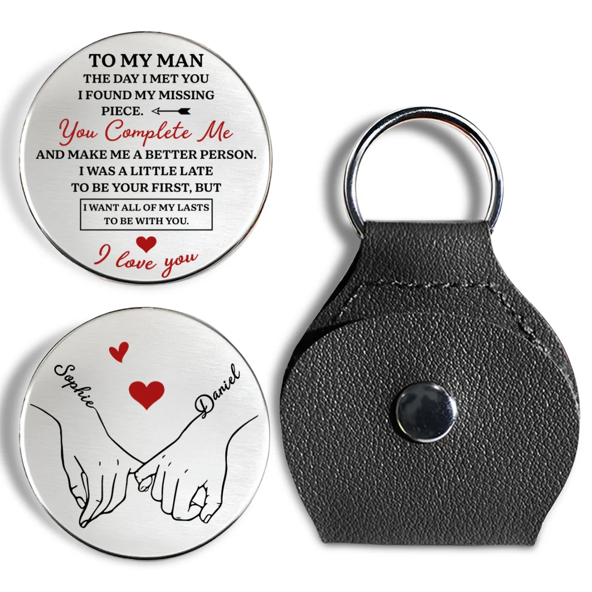 You Are My Forever Love - Personalized Custom Pocket Hug - Image 7