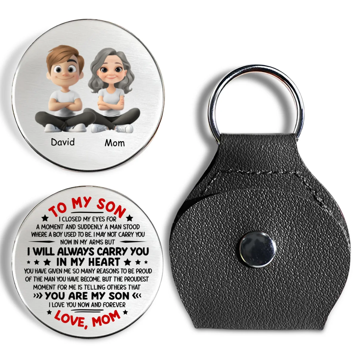 You Are My Greatest Pride - Personalized Custom Pocket Hug - Image 7