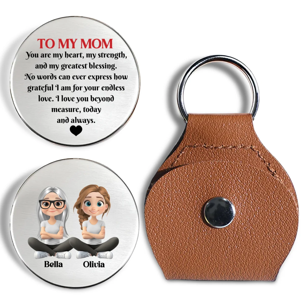 You Are My Heart - Personalized Custom Pocket Hug - Image 6