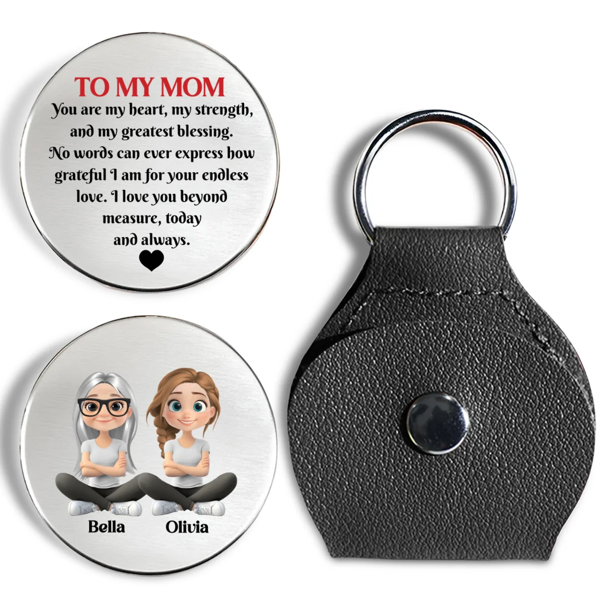 You Are My Heart - Personalized Custom Pocket Hug - Image 7