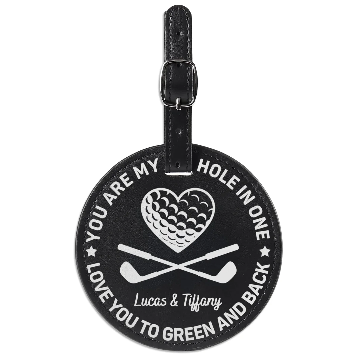 You Are My Hole In One - Personalized Custom Golf Tee Bag - Image 9