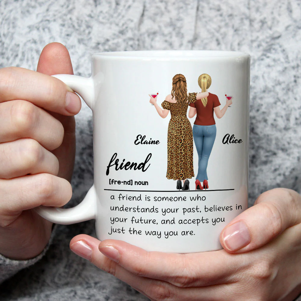 You Are My Kind Of Friend - Personalized Custom Coffee Mug - Image 4