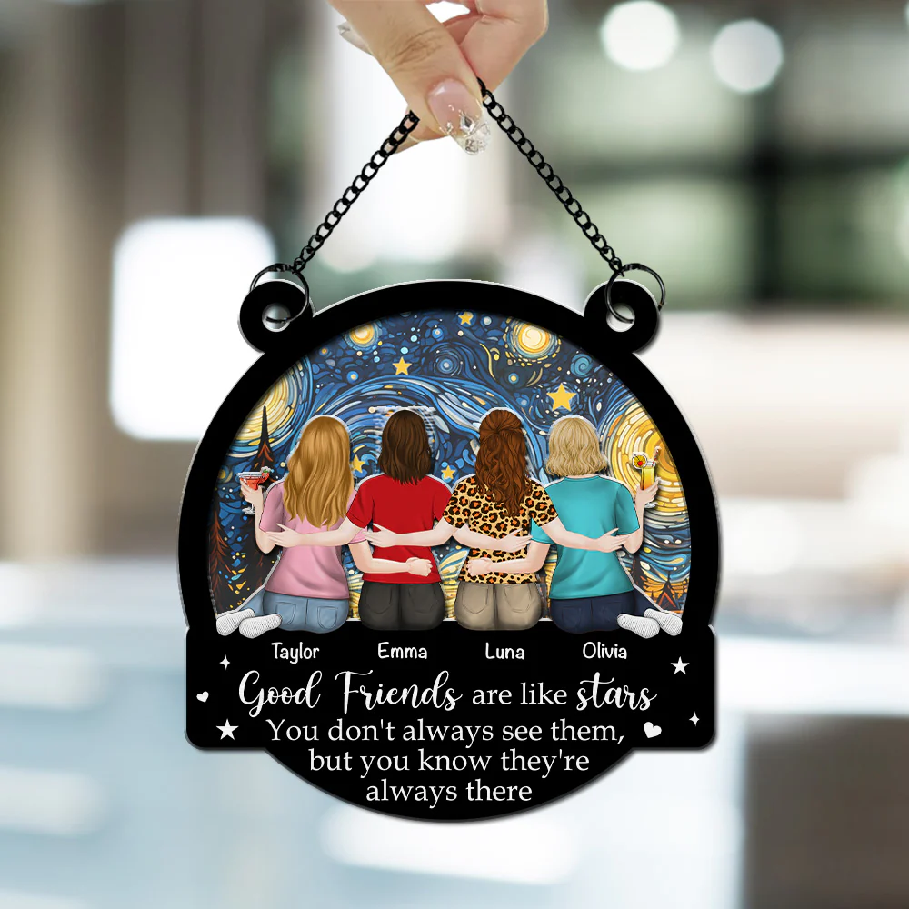 You Are My Shooting Star - Personalized Custom Suncatcher - Image 2