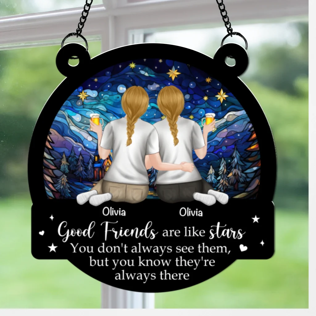 You Are My Shooting Star - Personalized Custom Suncatcher - Image 5
