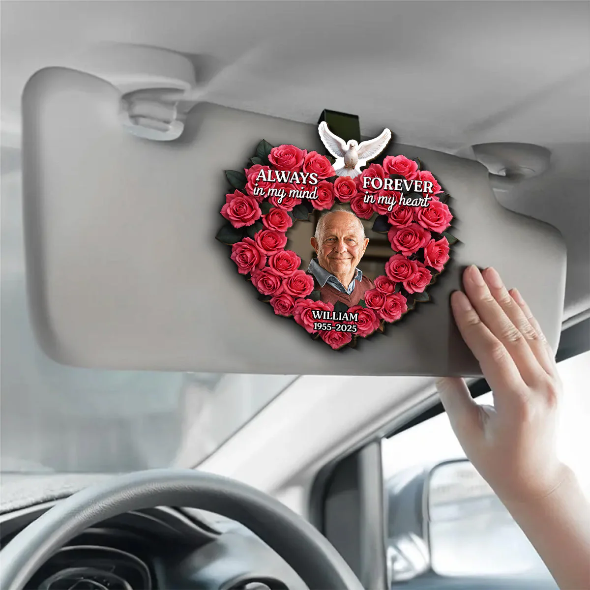 You Are My Soul - Personalized Custom Car Visor Clip - Image 5