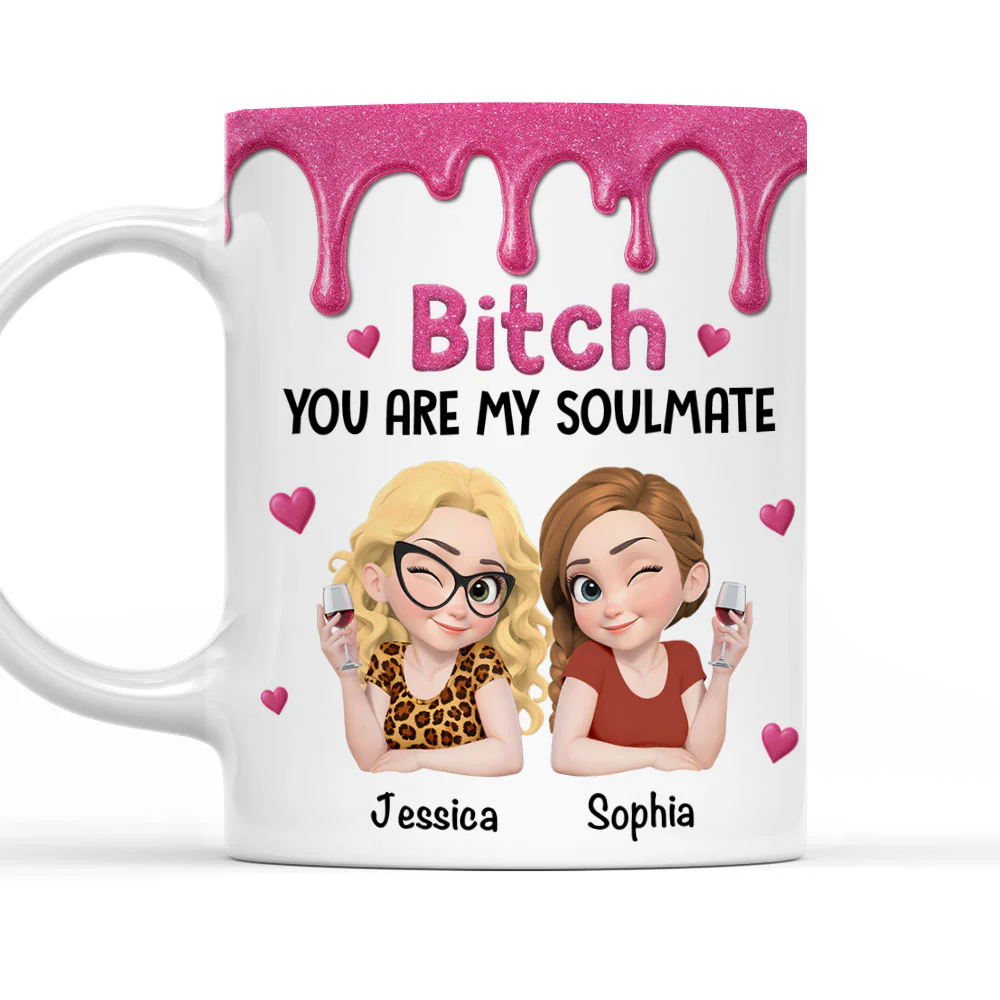 You Are My Soulmate - Personalized Custom Coffee Mug