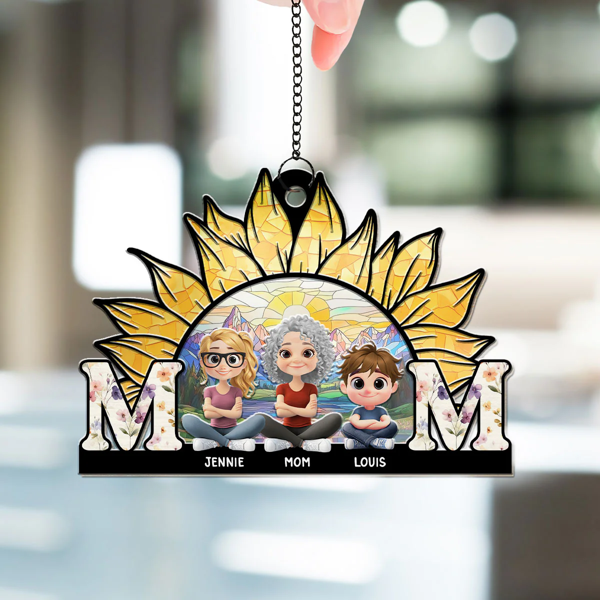 You Are My Sunshine - Personalized Custom Suncatcher - Image 3