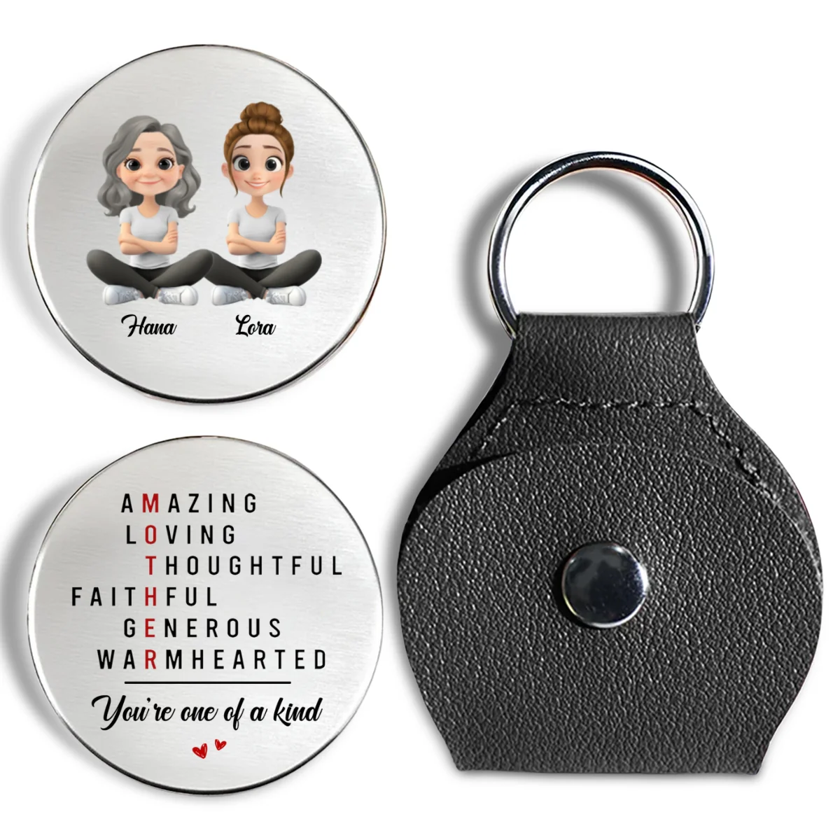 You Are One Of A Kind - Personalized Custom Pocket Hug - Image 7