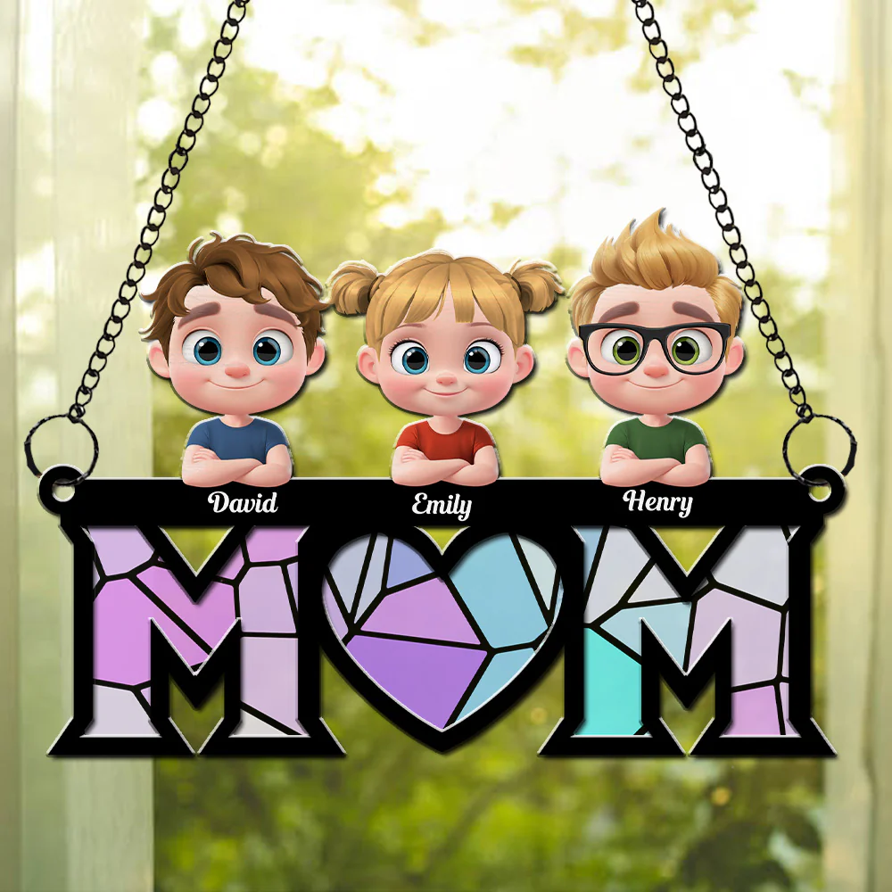You Are Our World - Personalized Custom Suncatcher - Image 2