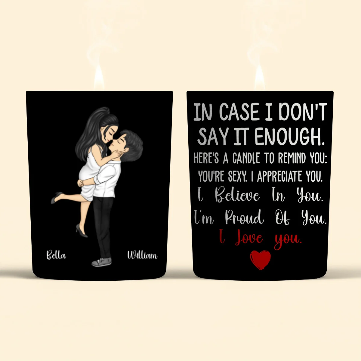 You Are Sexy, I Appreciate You - Personalized Custom Candle - Image 7