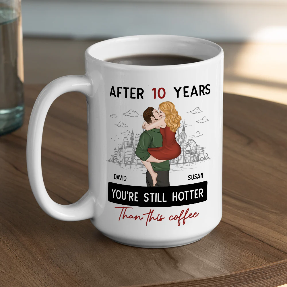 You Are So Hot - Personalized Custom Coffee Mug - Image 5