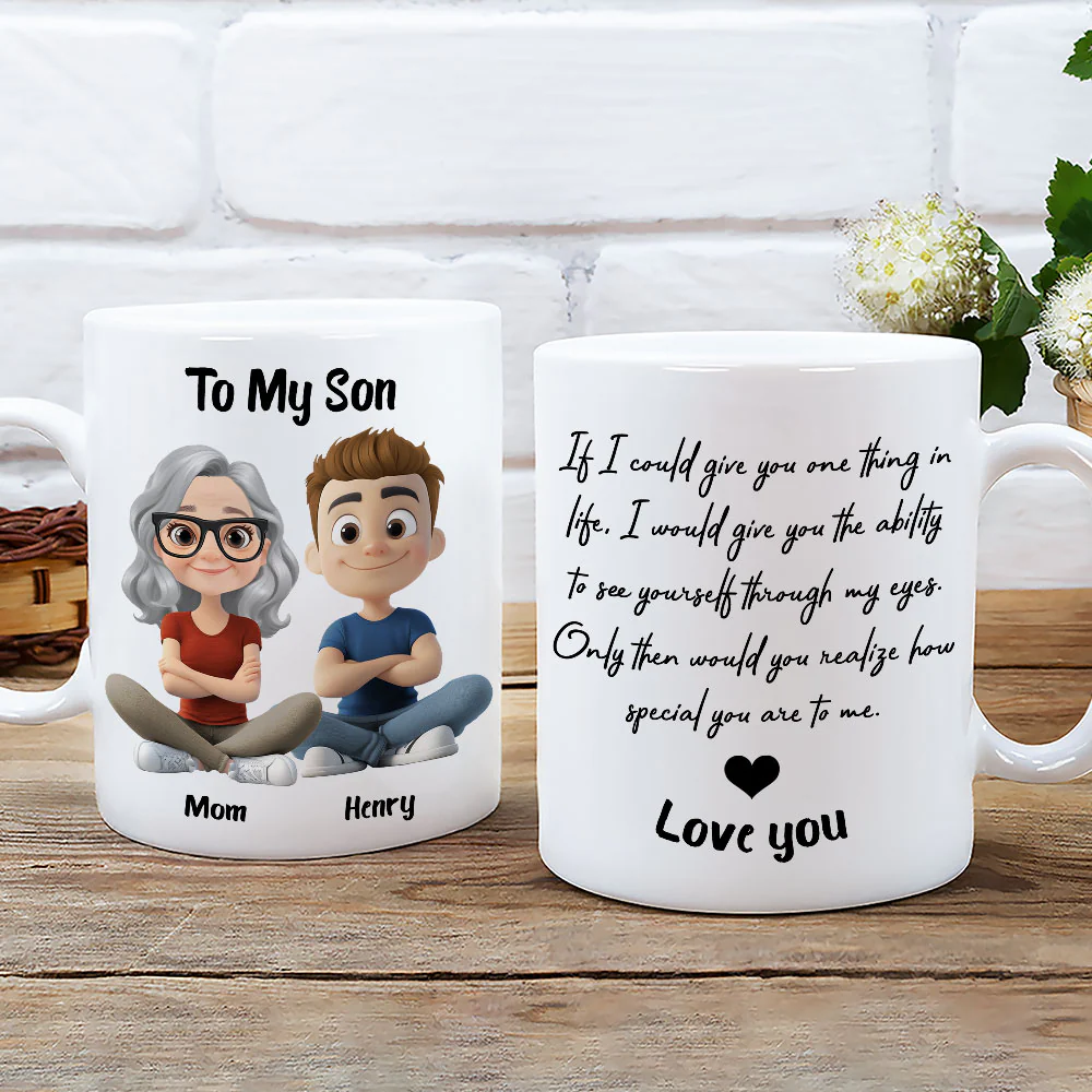 You Are Special - Personalized Custom Coffee Mug - Image 2