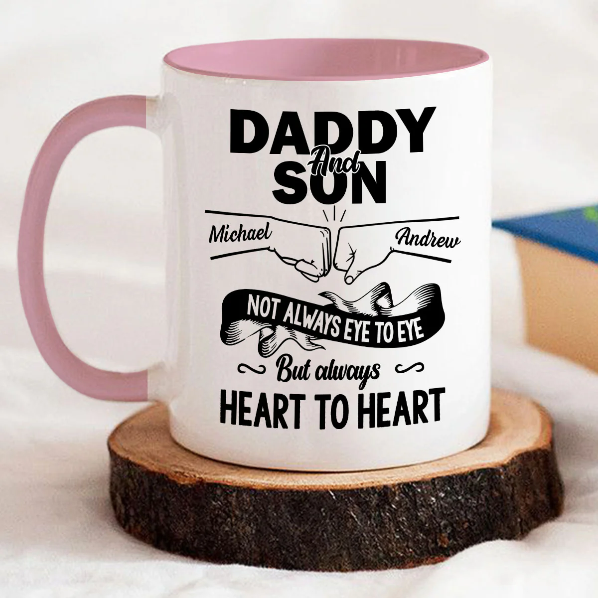 You Are The Best - Personalized Custom Accent Mug - Image 6