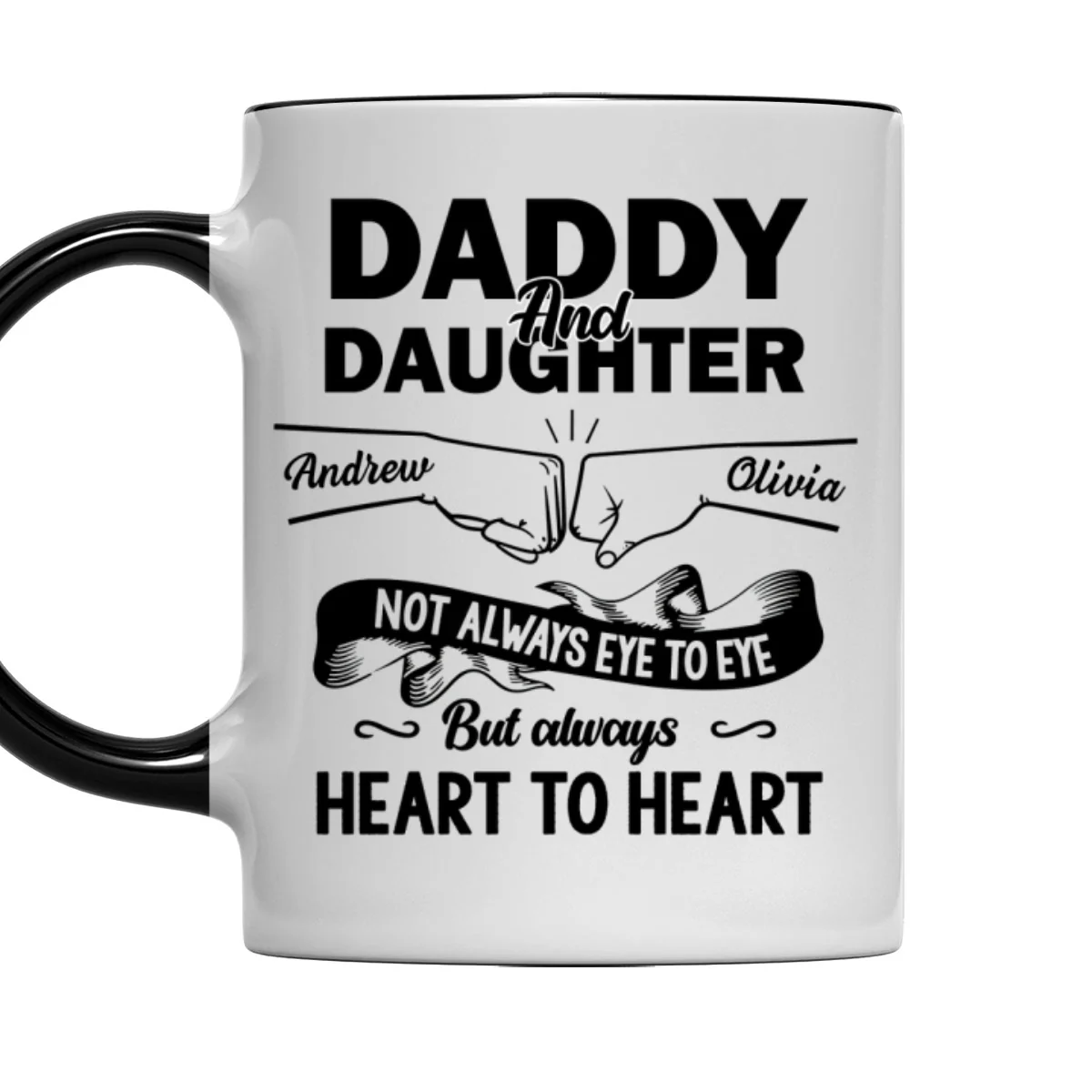 You Are The Best - Personalized Custom Accent Mug - Image 7