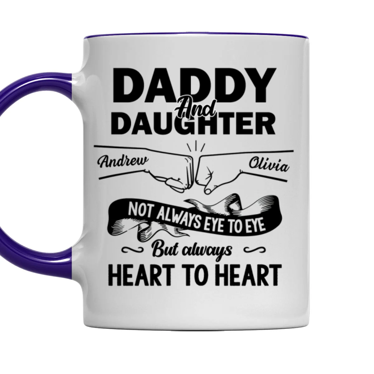 You Are The Best - Personalized Custom Accent Mug - Image 9