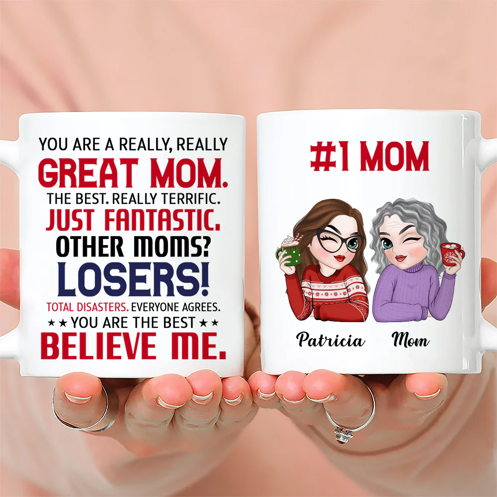 You Are The Best - Personalized Custom Coffee Mug - Image 4